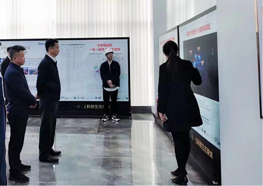 南昌市委常委、副市長肖云一行調(diào)研城投科創(chuàng)生態(tài)新城項目